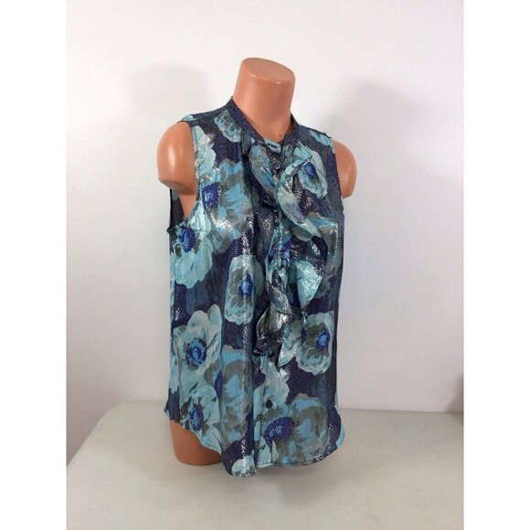 J Crew Floral Blouse Womens Small New - Picture 5 of 9